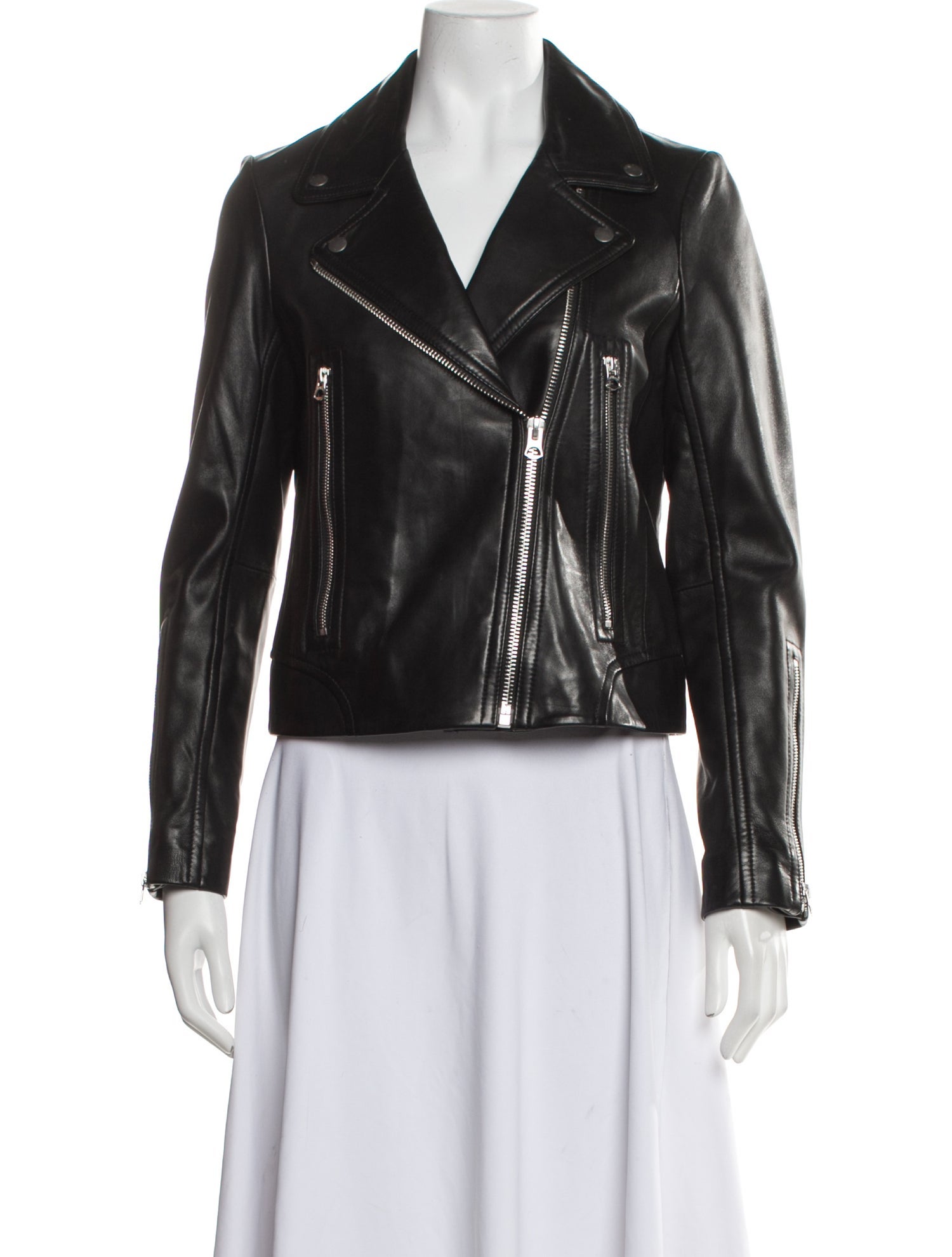 Rag & Bone Leather Biker Jacket